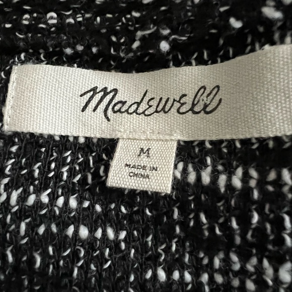 Madewell Button-Shoulder Wide-Sleeve Sweater Size M - Picture 13 of 15